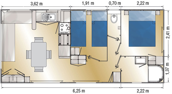Camping Le Rugunay Camping Calme Finistere Nord Maldives 6